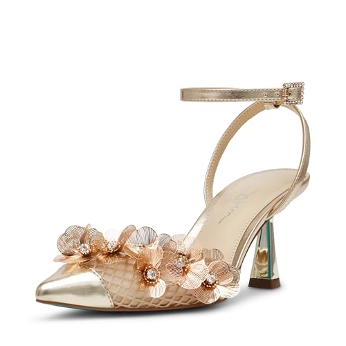 Betsey Johnson Women's Sb-Carli, Gold, 11