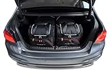 CAR BAGS KJUST Dedizierte Reisetaschen 4 STK kompatibel mit BMW 5 Limousine G30 2016 -