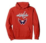Washington Capitals Power Play Red Officially Licensed Pullover Hoodie