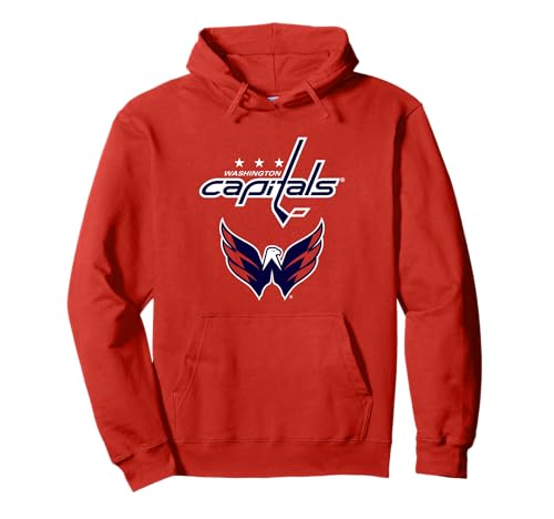 Washington Capitals Power Play Red Officially Licensed Pullover Hoodie