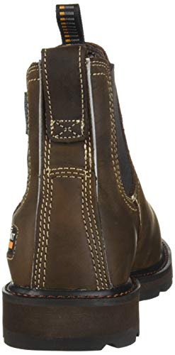 Ariat Mens Groundbreaker Chelsea Waterproof Steel Toe Work Boot Dark Brown 10 #TOP2