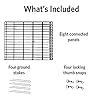 New-World-Dog-Exercise-Pen-Playpen-18-Inch-No-Door-Black Dog Exercise Playpen