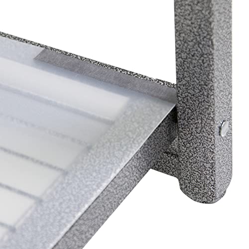 Origami Magnetic Shelf Liners (29" L X 10.5" W) For R3 Series 3 Tier Storage Units With Magnetic Tabs, Easy Clean Plastic Surface, Pack Of 3 - Clear #TOP1