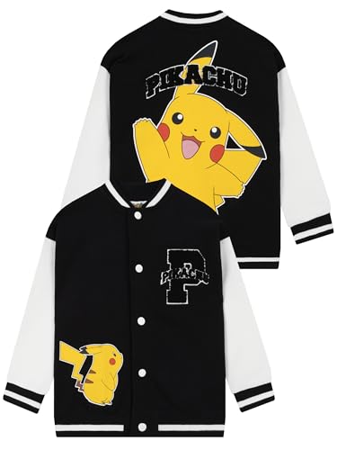Pokemon Jacket, Pikachu Boys Bomber Jacket, Pikachu Varsity Jackets For Boys