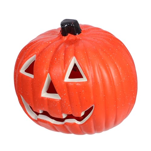 Calabaza de Halloween con iluminación LED impermeable para jardín