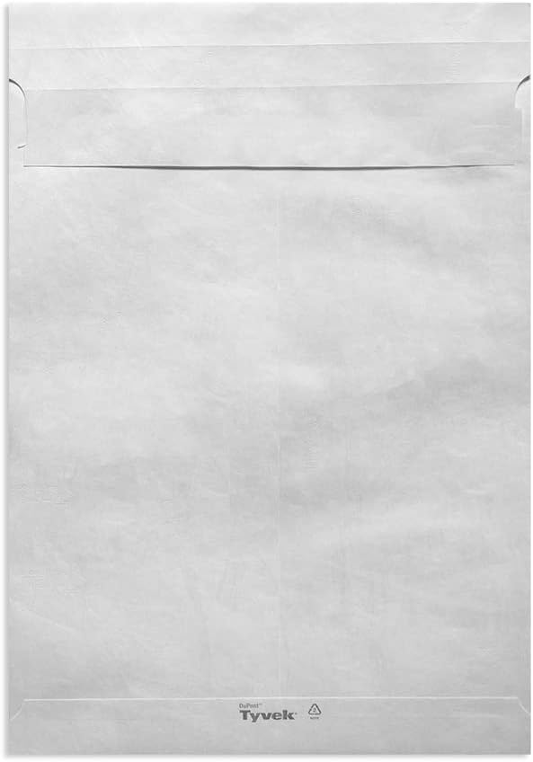 Tyvek Pocket Envelopes Strong Lightweight C5 H229xW162mm White Ref 551024 [Pack of 100]
