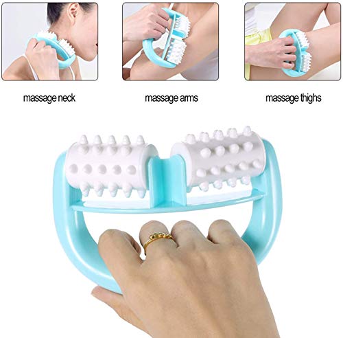 Salmue Handheld Anti-Cellulite Massagers, Body Roller Deep Tissue Massage Stick Tools For Arms, Legs, Thighs, Butt #TOP6