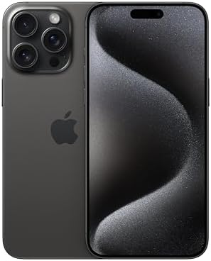 Apple iPhone 15 Pro Max (256 GB) - Black Titanium