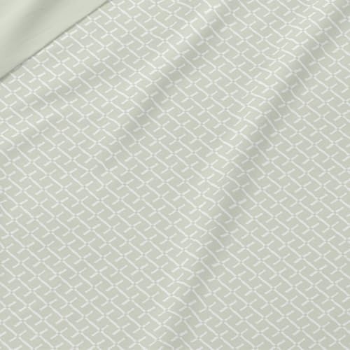 Parure de lit 135 cm Burrito Blanco design olive 135x200