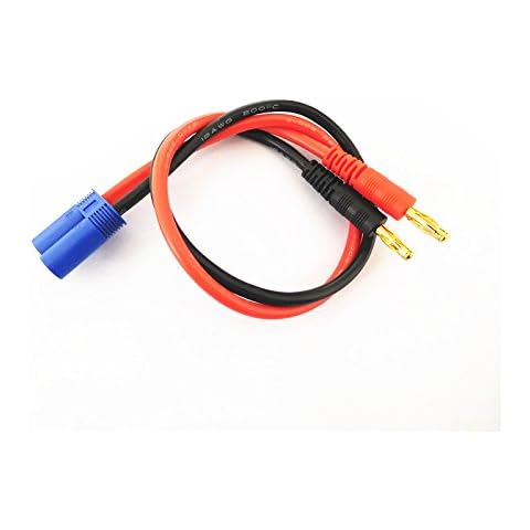 WST EC5 to 4mm Banana Plug Battery RC Balance Charge Cable Lead Adapter Connector (30CM / 12AWG) Cover