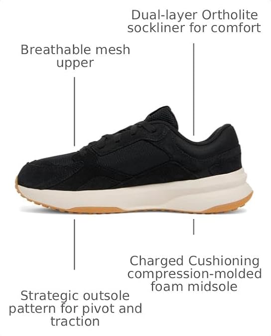 Under Armour Mens Edge Suede Sneaker