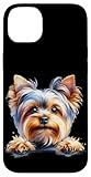 Celebra tus Yorkshire Terriers con este encantador diseño. Imprescindible para cualquier persona que adora estos encantadores perros para su cumpleaños, añadiendo un toque de ternura a tu colección. El arte cuenta con un hermoso estilo de acuarela en grises y marrones.