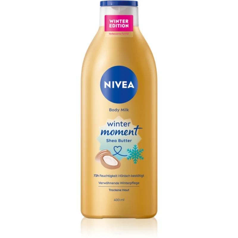 Nivea Lot de 6 lait corporels au beurre de karité pour l'hiver 400 ml