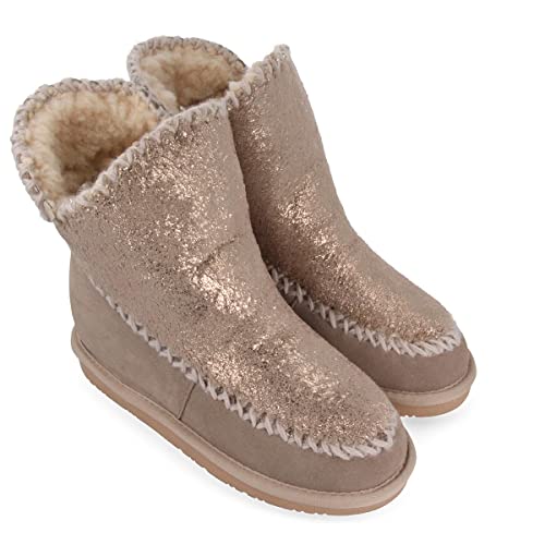 Gioseppo Eek, Stivali Arricciati Donna, Beige