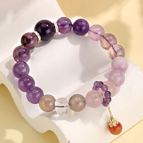 Bracelet Feng Shui en améthyste, le cadeau bien-être idéal - 4
