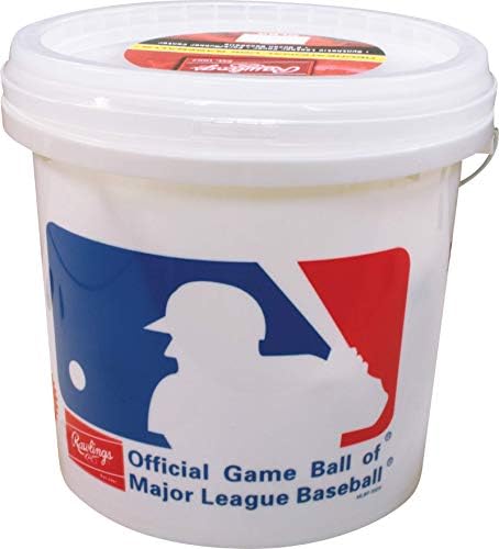 Rawlings | Official League Recreational Use Practice Baseballs | Youth/8U | OLB3 | Bucket | 24 Count — view 8