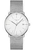 Schließe: Klappverschluss Junghans max Bill Herren-Funkuhr Mega mit Saphirglas 058/4821.46