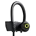 BOOMPH Bluetooth Headphones, Best Wireless Sports Earphones w/Mic IPX7 Waterproof HD Stereo Sweatproof Earbuds for Gym Running Workout 8 Hour Battery Noise Cancelling Headsets