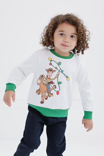 Image of Disney Holiday 2-Piece Fleece Sweatshirt and Pants Set for Baby & Kids
