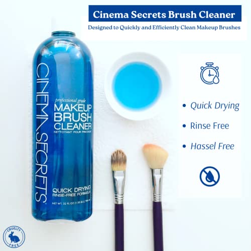 Cinema Secrets Professional Makeup Brush Cleaner, 16 Fl Oz #TOP1