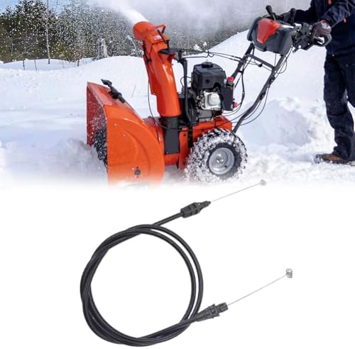 2-Way Inclined Chute Control Cable Replacement For Cadet Snow Blower, Compatible With Parts 946-04722 746-04722, Fits 21 LHP 221LHP Models, 52.28 Inch Black - 5