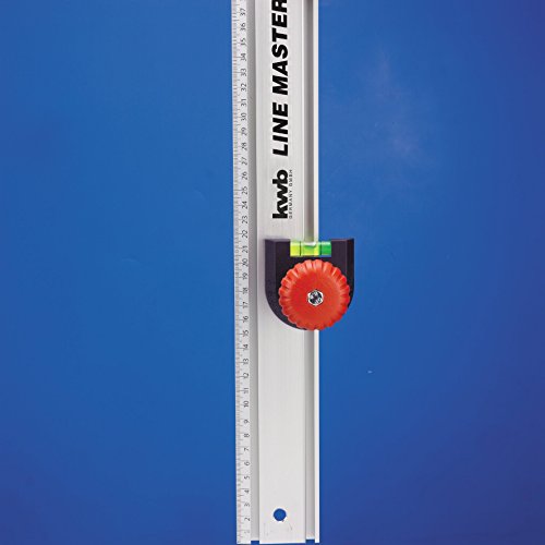 kwb LINE MASTER Handgriff-Satz – Wasserwaage mitHandgriffundLibelle