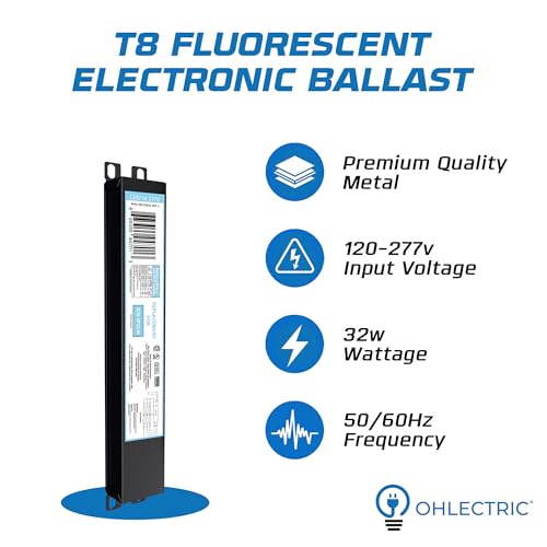10 Pack - Replacement for ICN-3P32-SC 1, 2 & 3 Lamp T8 Fluorescent Electronic Ballast - 120-277 Volt - Instant Start - UL Approved by eLegolight - Image 2