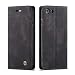Produktbild Freezon Schutzhülle für iPhone 7, Hülle für iPhone 8, elegant, Retro-Leder mit Ausweis, Kreditkartenschlitz, Flip Cover Standfunktion, Magnetverschluss für iPhone 7/8