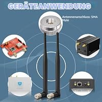 Eightwood 868 MHz Antenne SMA Stecker 2er Pack für Homematic CCU3 LoRa ELV – Ansicht 6