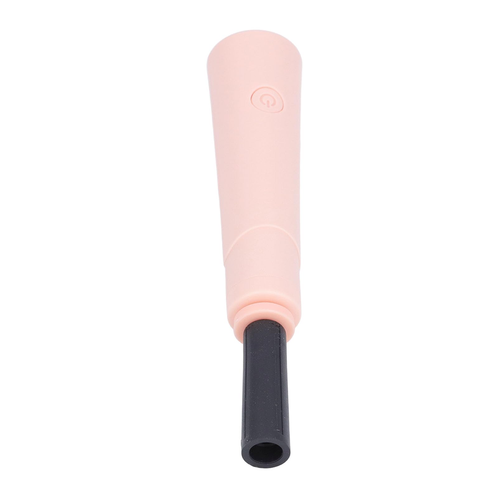 Mezclador eléctrico de laca de uñas portátil de 2500 RPM para pegamento de pestañas y esmalte de uñas con 4 tamaños de calibre, negro (rosa)