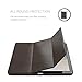 Snugg The B071WCKQ5K Thermoplastic Polyurethane and Polyurethane Leather Ultra Thin Tablet Flip Cover for Apple 10.5 iPad Pro - Dark Roast Brown