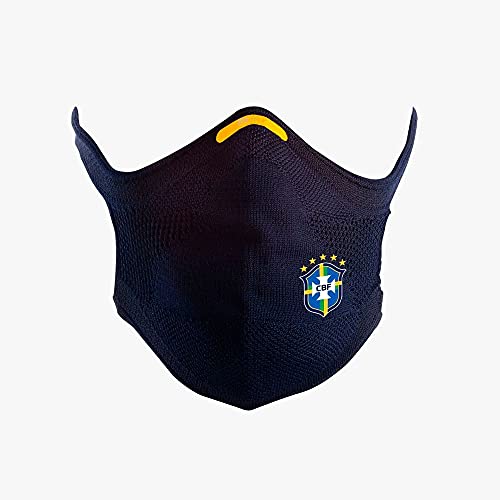 Máscara Esportiva FIBER KNIT - CBF Cor:Azul;Tamanho:G