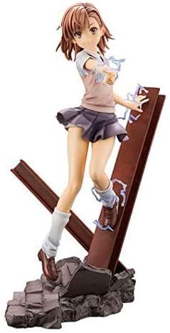 YUPADM とある魔術の禁書目録 ：御坂美琴フィギュアキャラクターモデルアニメ像漫画おもちゃアクションフィギュアアニメおもちゃデスクトップデコレーションコレクションお土産ホリデーギフト