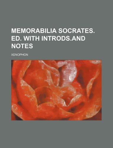 Amazon.in: Buy Memorabilia Socrates. Ed. with Introds.and Notes Book ...