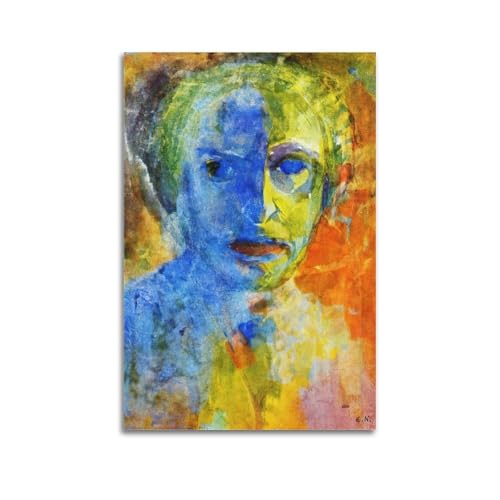Emile Nolde Expressionnisme peinture murale décoration chambre adulte