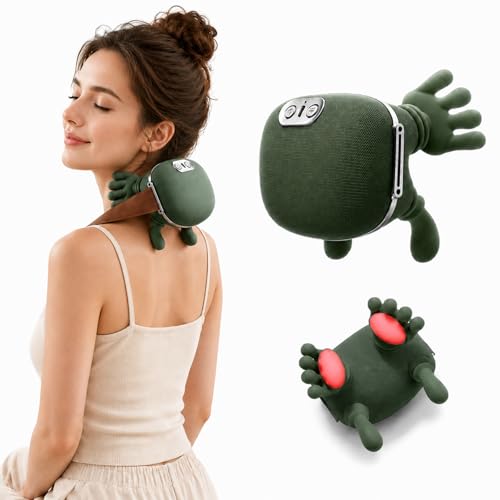 BNHGK Neck Massager with Hands and Fingers-4D Real Hand Massager for Neck, Simulated Human Hand Neck Massage, Deep Tissue Kneading Shoulder Massager with Adjustable Strap, Brushless Motor by BNHGK - Used condition - US$27.59