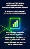DISCOVER POWER BI AND DAX LANGUAGE: theory with the text, practice with the video course and the web expression generator (Computer and Microsoft 365 APP Manuals Book 28)
