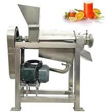 INTSUPERMAI Industrial Fruit and Vegetable Juicer Heavy Duty Automatic Commercial Spiral Juicer Industrial Multi-Functional for Juicing and Separating 220V
