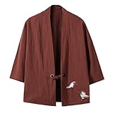 Tissu : fabriqué en matériaux mélangés, cette veste kimono est douce, légère et respirante, ce qui la rend fraîche et confortable à porter par temps chaud.