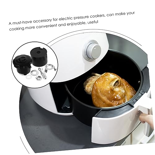 Set de válvulas de repuesto para ollas a presión eléctricas Garneck, cubre válvulas antiobstrucción de acero inoxidable y plástico miniatura 5