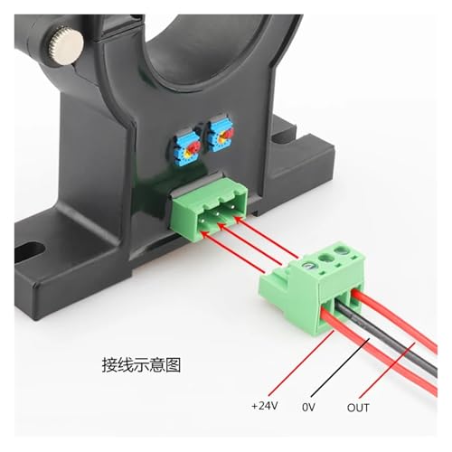 Sensor de Corriente de Pulso de CC CA BSQ07CT salida 4-20 mA rango adaptable hasta 2000A 3