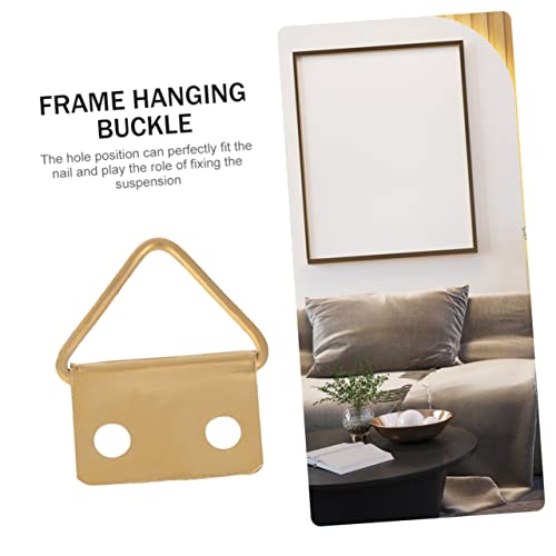 Image of 150PCS Picture Frame Hangers Wall Mounted Hooks for Artwork Smooth Metal Hanging Hardware for Photos Clocks and Decor Easy Installation for Various Wall Types