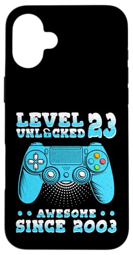 Level 23 Unlocked Birthday 23 Years Old Gifts 23rd Birthday �X�}�z�P�[�X iPhone 16 Plus �p