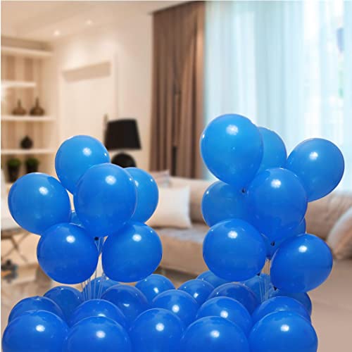 Image of 300 Pack Blue Balloons 12 inch Blue Latex Party Balloon Bulk for Various Party Events Decorations