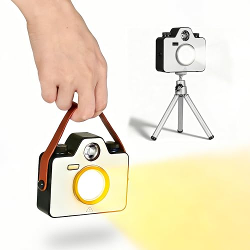 LED Camping Lights Lantern Portable ,Battery Operated Lights Adjustable Brightness & Color,Flashlight Rechargeable Light with Magnetic,IPX5 Waterproof Tent Lights Power Failure Emergency Light Outdoor