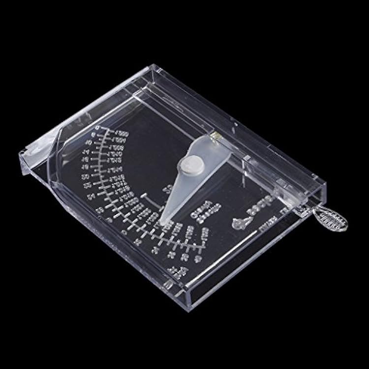 Salinity Tester Sea Hydrometer Aquarium Salinity Meter for Fish for Saltwater Freshwater Specific Clear Plastic