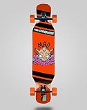  Txin Skate Skateboard Longboard Complete 46x10 Mad Chiguagua Orange