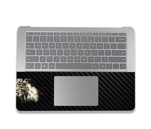 Image of MightySkins Carbon Fiber Skin Compatible with Microsoft Surface Laptop Studio 2 (2023) Full Wrap Kit - Fighting On | Protective, Durable Textured Carbon Fiber Finish | Easy to Apply | Made in The USA