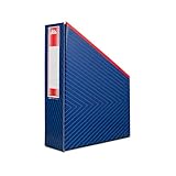 Tamaño: 27,5 x 36 x 10 cm. Revistero para libros y revistas, 5 unidades, cartón resistente, vertical y horizontal.