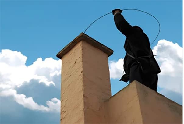 Miniatura 8 de Botabay Kit de barrido de chimenea, 30 pies, cepillos rotativos para barrido de chimeneas, kit de limpieza de chimenea, con 9 varillas flexibles de